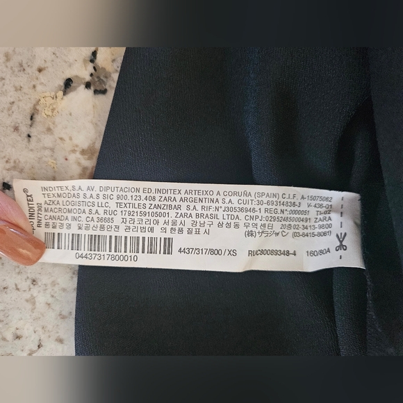 ZARA Side Ring Cutout midi dress - Picture 8 of 8